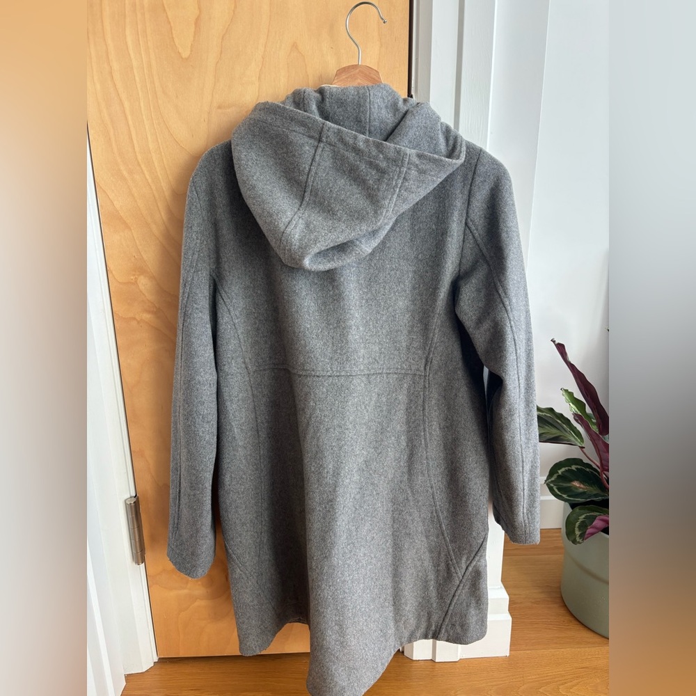 Pendleton Gray Wool Parka Coat - Small Petite - image 8